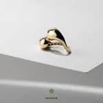 نیمست مدال انگشتر گوشواره اشک آهو - تصویر 3