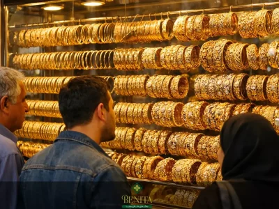 بهترین ترکیب ویترین النگو برای طلافروشی